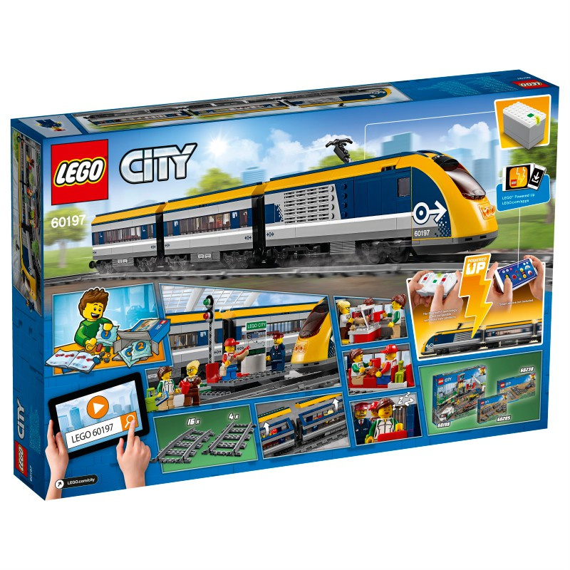 LEGO CITY  POCIĄG PASAŻERSKI 60197