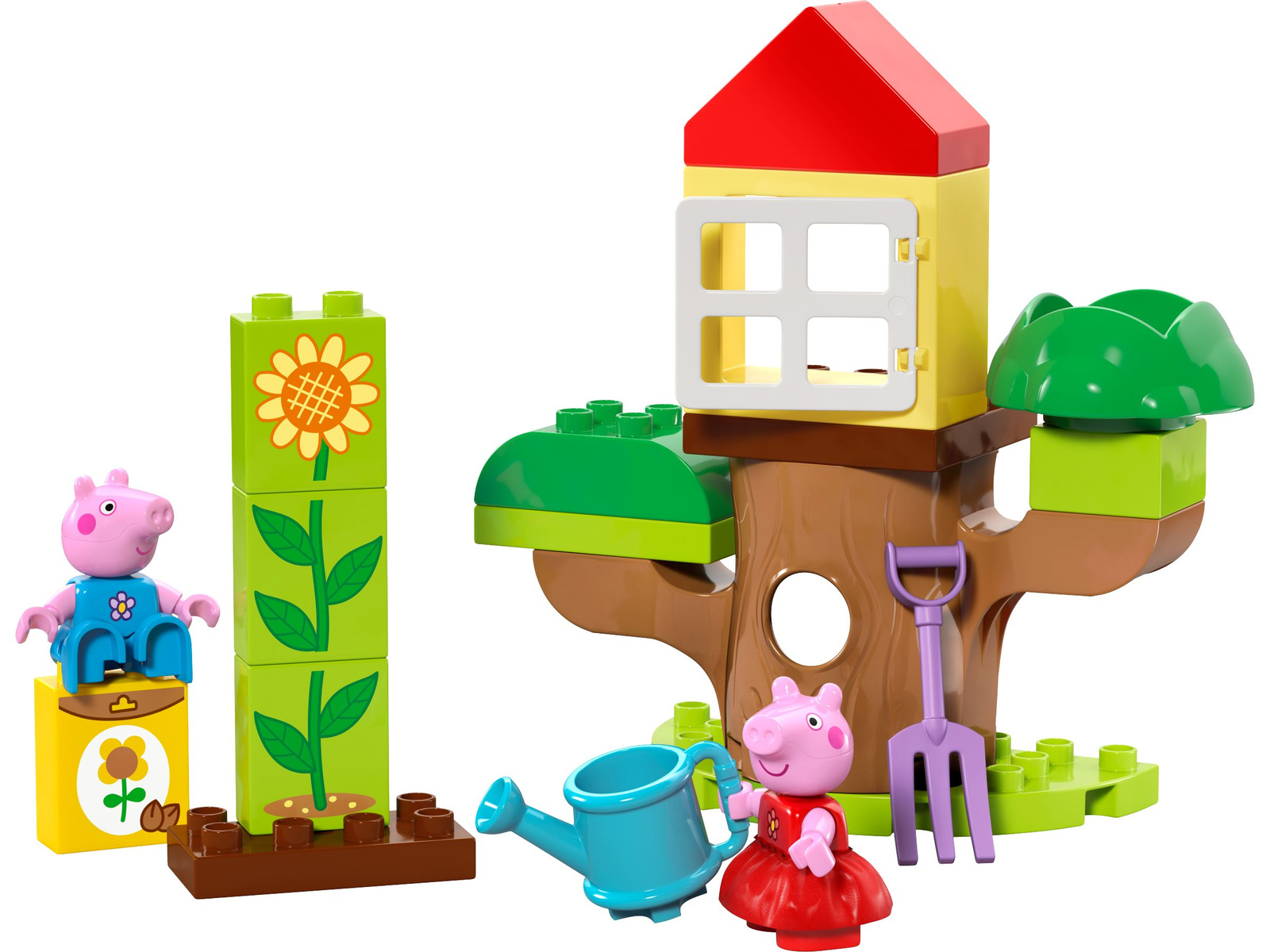 Lego Duplo 10431 Ogród i domek na drzewie Peppy