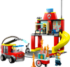 LEGO CITY Remiza strażacka i wóz strażacki 60375