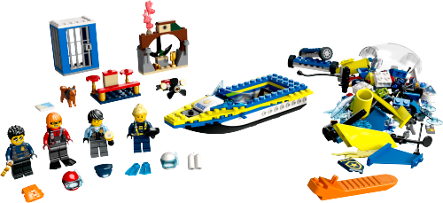 LEGO CITY Śledztwa wodnej policji 60355