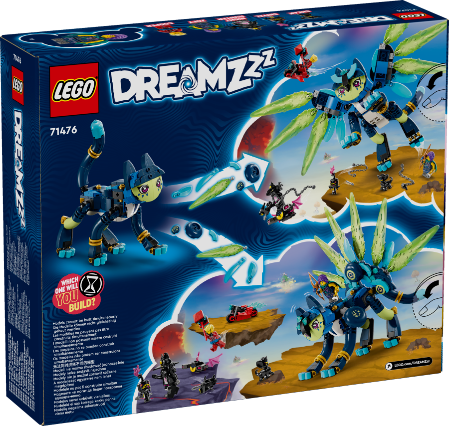 LEGO DREAMZzz Zoey i sowokot Zian 71476