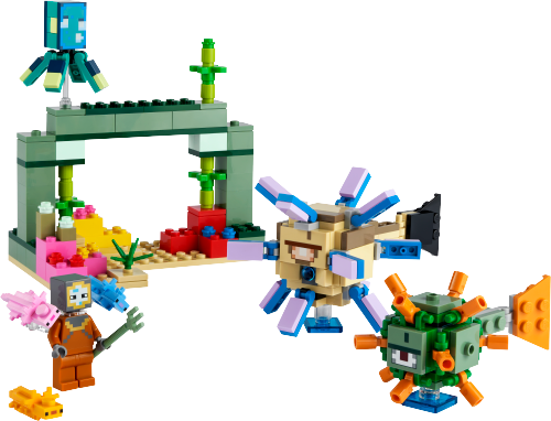 LEGO MINECRAFT Walka ze strażnikami 21180