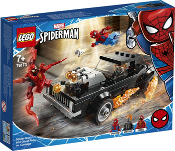 LEGO SUPER HEROES Spider-Man i Upiorny Jeździec kontra Carnage  76173