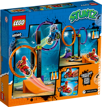 LEGO CITY Wyzwanie kaskaderskie – obracające się okręgi 60360