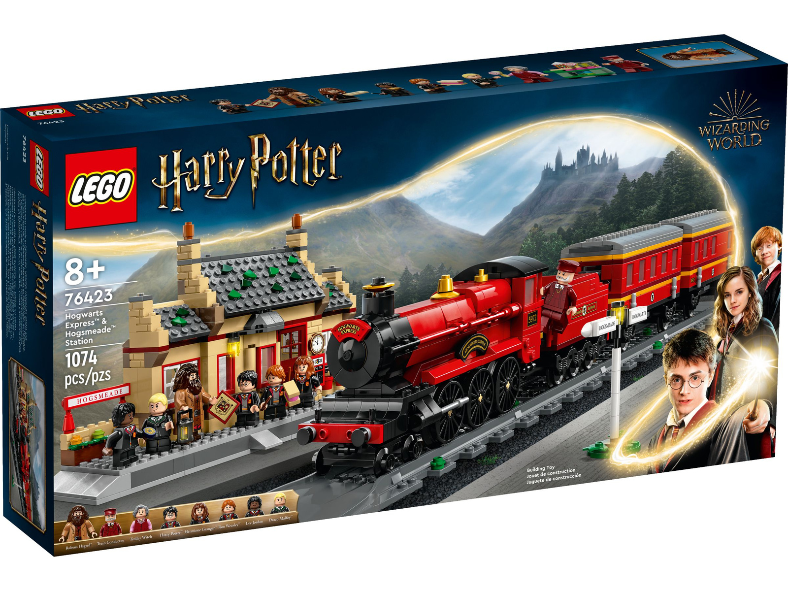 LEGO Harry Potter 76423 Ekspres do Hogwartu i stacja w Hogsmeade