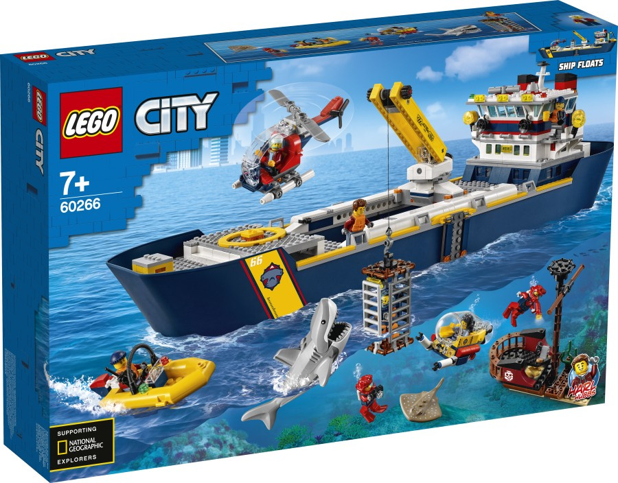 LEGO CITY  Statek badaczy oceanu 60266