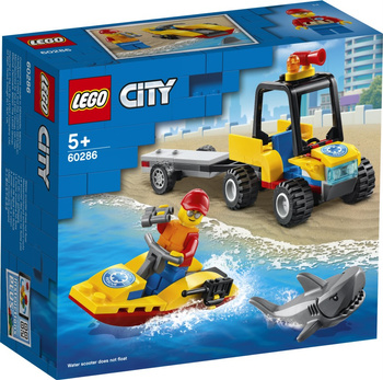 LEGO CITY  Plażowy quad ratunkowy 60286
