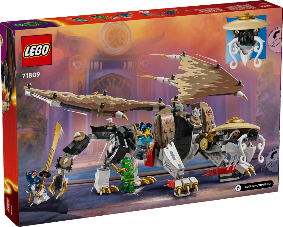 LEGO NINJAGO Smoczy mistrz Egalt 71809