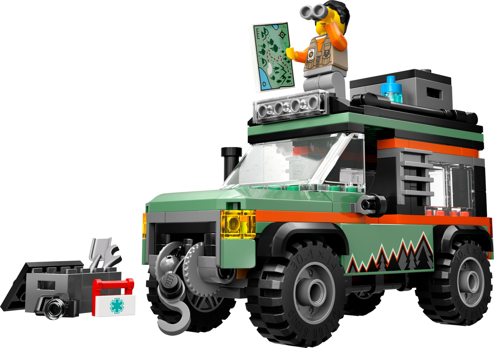Lego City 60447 Górska ciężarówka terenowa 4x4
