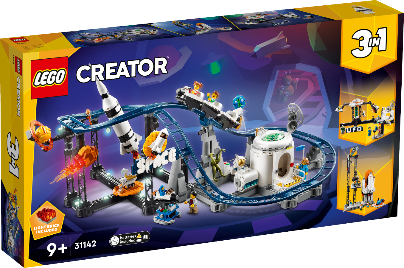 LEGO CREATOR Kosmiczna kolejka górska 31142
