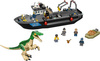 LEGO JURASSIC WORLD™  Barionyks i ucieczka łodzią 76942