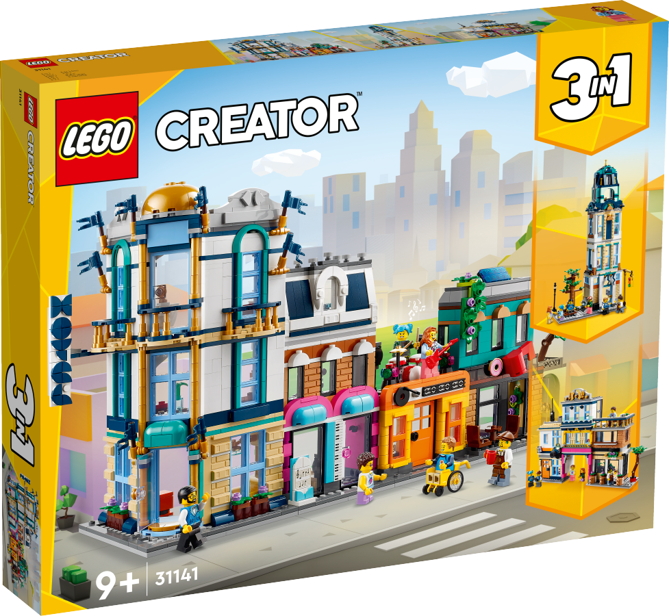 LEGO CREATOR 3 W 1 Główna ulica 31141