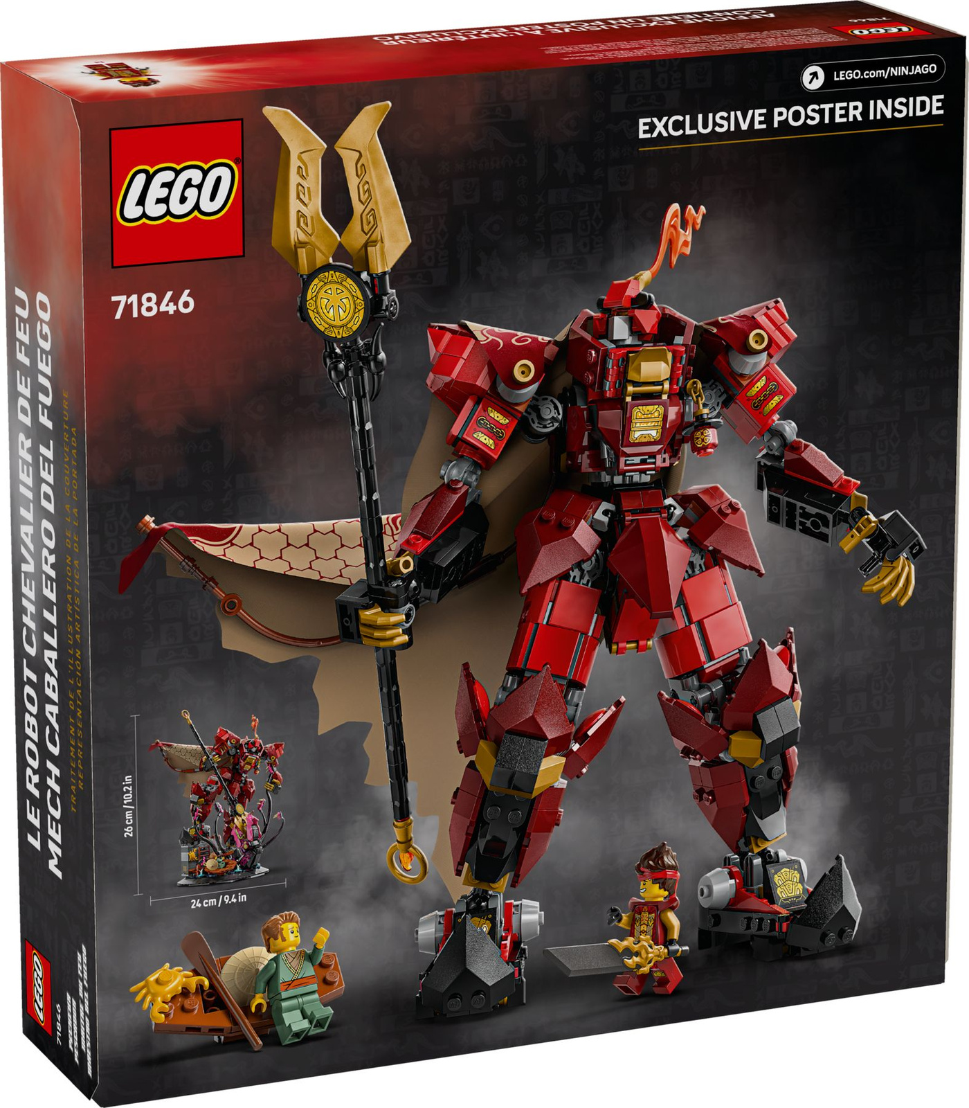 Lego Ninjago 71846 Mech ognistego rycerza