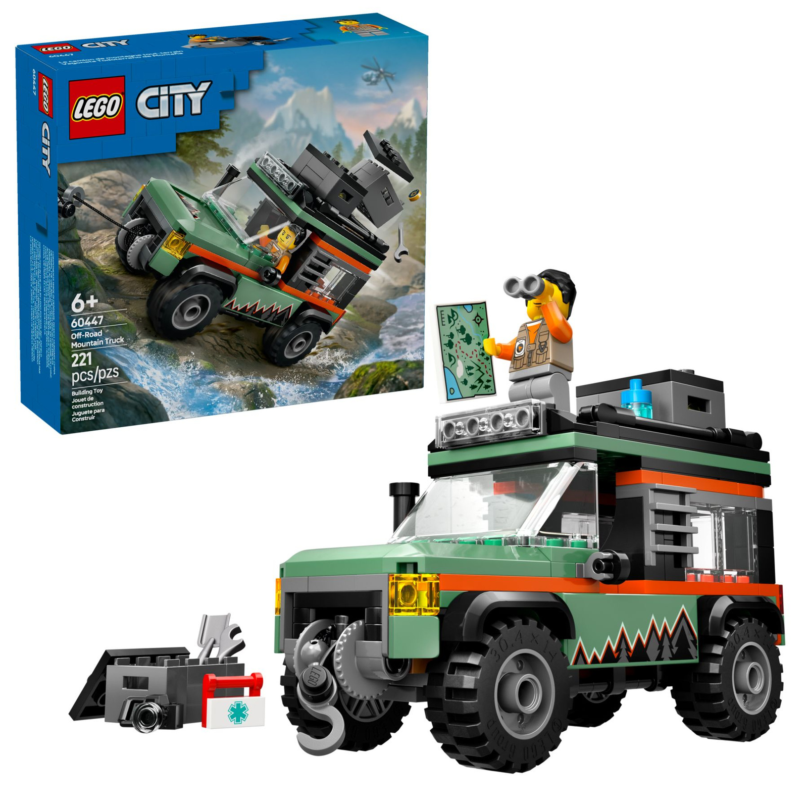 Lego City 60447 Górska ciężarówka terenowa 4x4