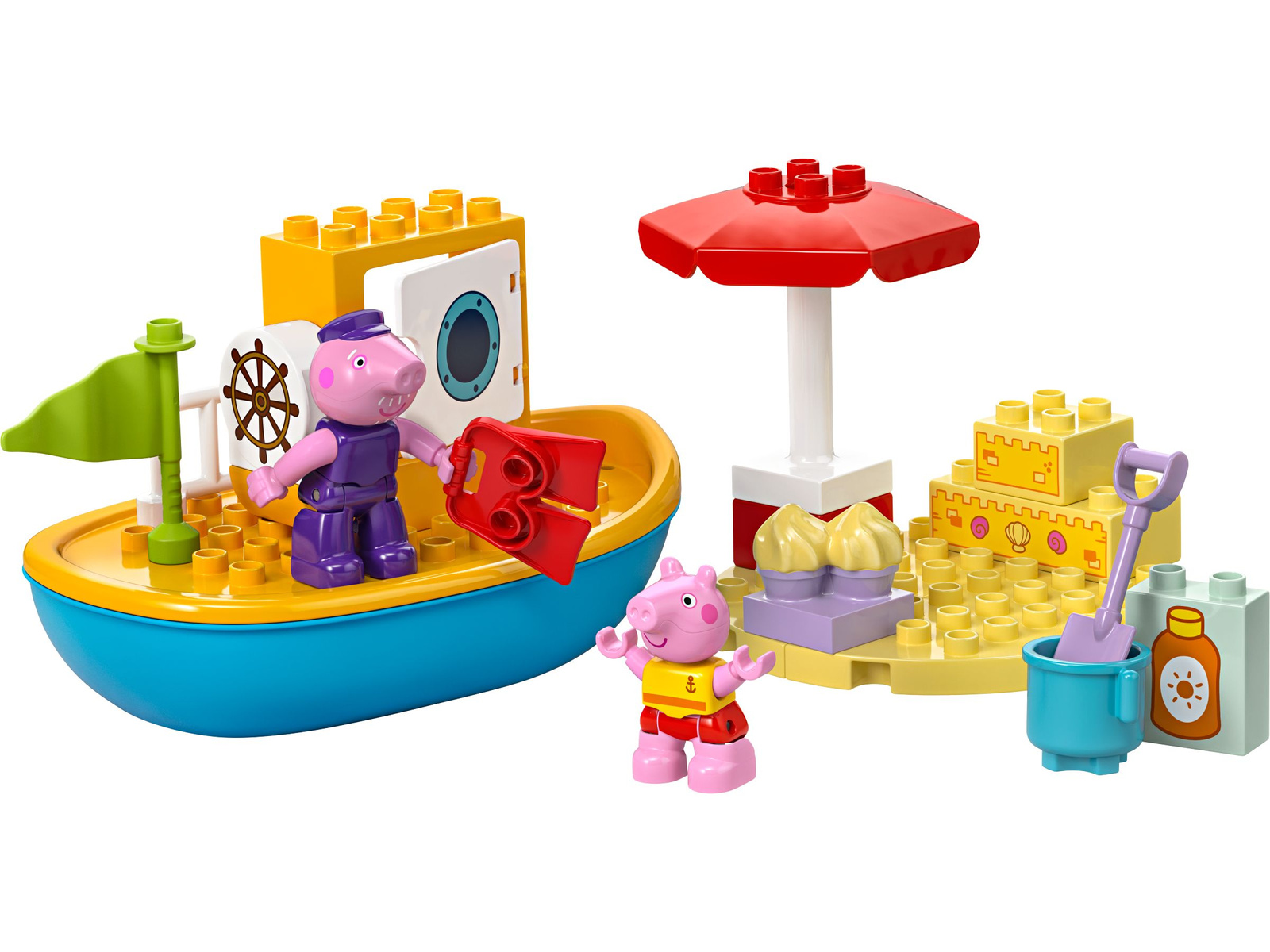 Lego Duplo 10432 Peppa i rejs łodzią