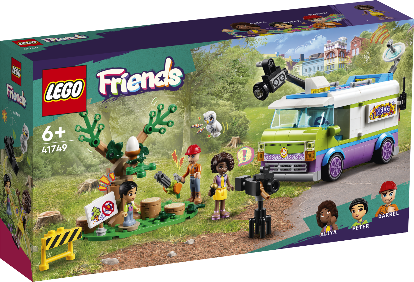 LEGO FRIENDS Reporterska furgonetka 41749