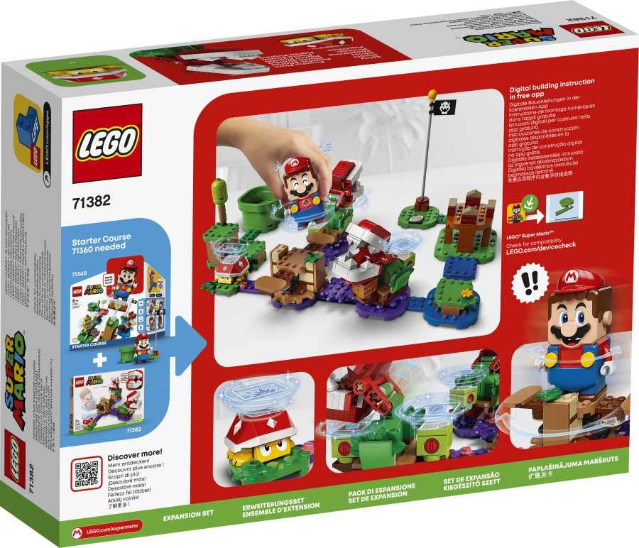 LEGO SUPER MARIO  Zawikłane zadanie Piranha Plant 71382