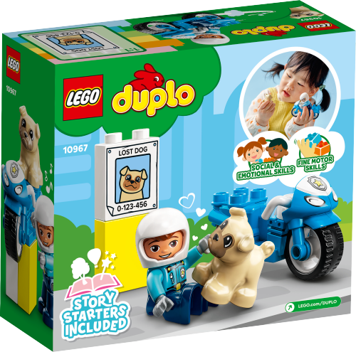 LEGO DUPLO Motocykl policyjny 10967