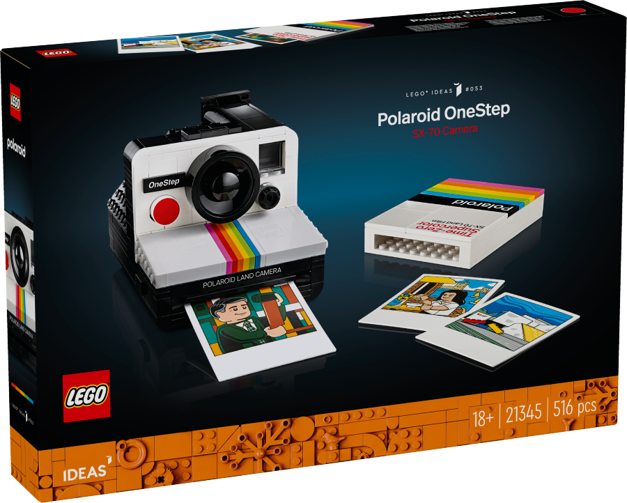 LEGO IDEAS Aparat Polaroid OneStep SX-70 21345