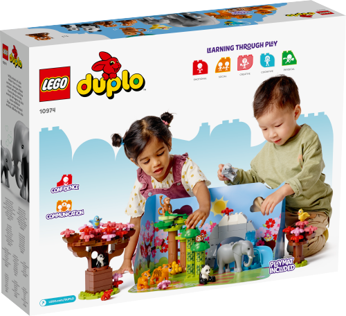 LEGO DUPLO Dzikie zwierzęta Azji 10974