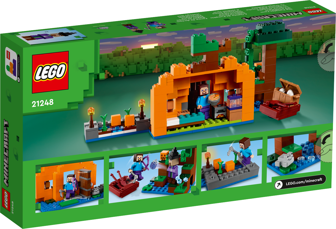 LEGO MINECRAFT Dyniowa farma 21248
