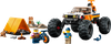 LEGO CITY Przygody samochodem terenowym z napędem 4x4 60387