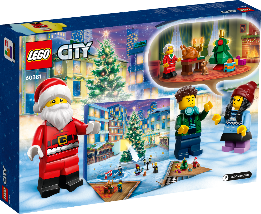 LEGO CITY Kalendarz adwentowy 2023 60381