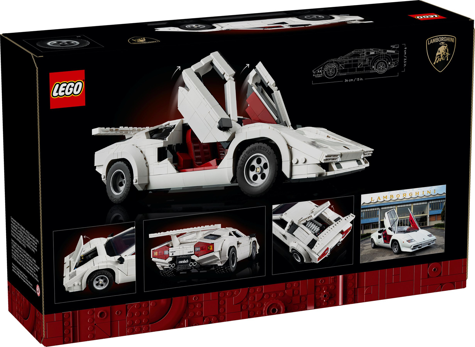 Lego Icons 10337 Lamborghini Countach 5000 Quattrovalvole