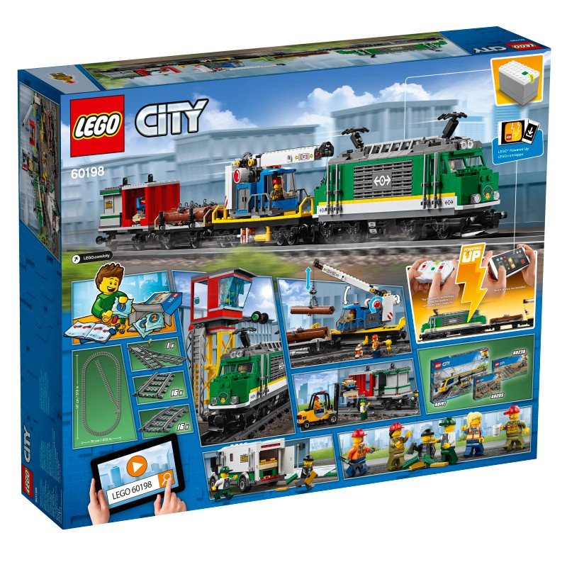 LEGO CITY  POCIĄG TOWAROWY 60198