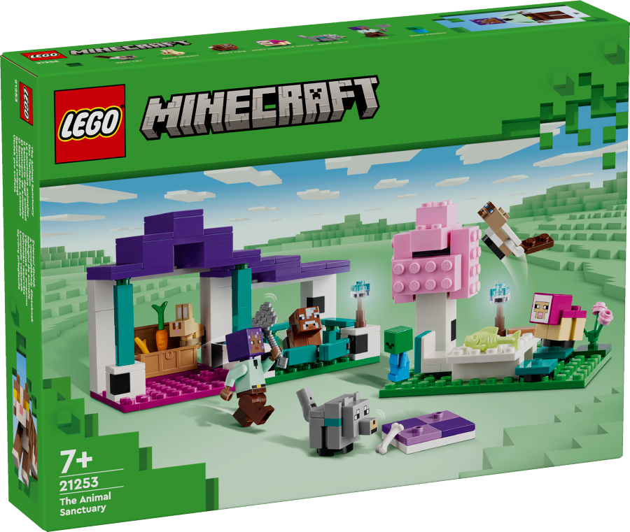 LEGO MINECRAFT Rezerwat zwierząt 21253