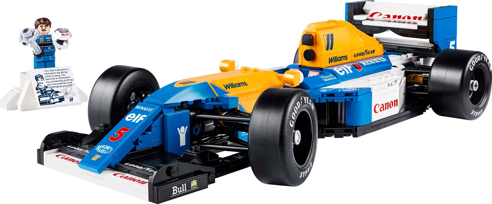 Lego Icons 10353 Williams Racing FW14B i Nigel Mansell