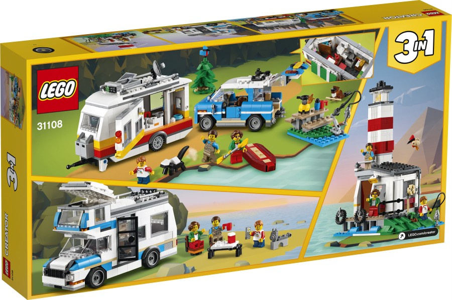 LEGO CREATOR  Wakacyjny kemping z rodziną  31108