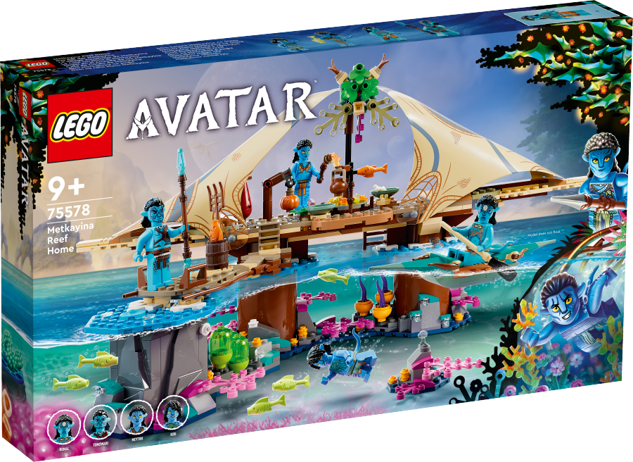 LEGO AVATAR Dom na rafie klanu Metkayina 75578