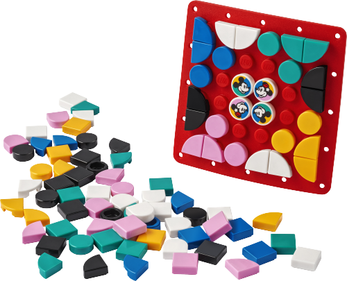 LEGO DOTS Myszka Miki i Myszka Minnie — naszywka 41963