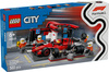 Lego City 60443 Pit stop i mechanicy z bolidem Ferrari