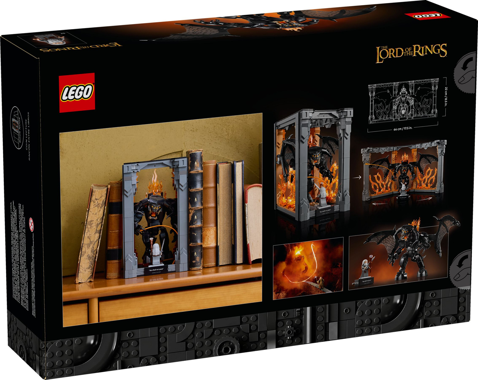 Lego Icons 10367 Władca pierścieni: Book nook z Balrogiem