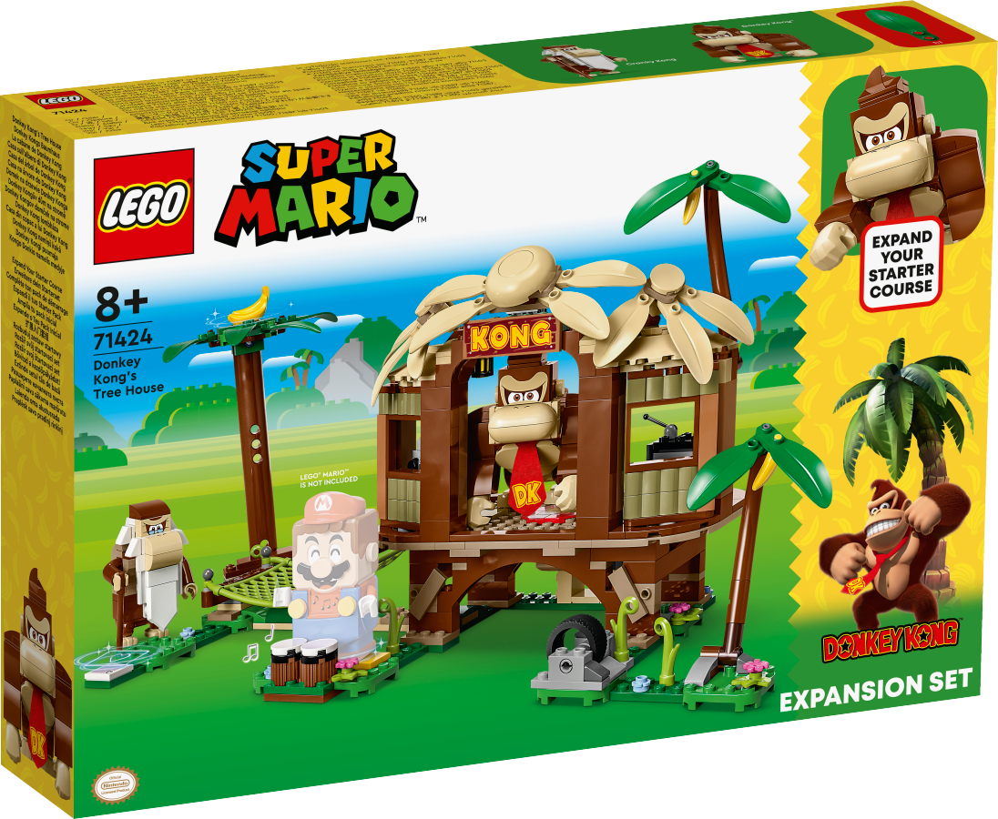 LEGO MARIO Domek na drzewie Donkey Konga — zestaw rozszerzający 71424
