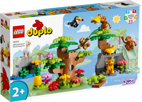 LEGO DUPLO Dzikie zwierzęta Ameryki Południowej 10973