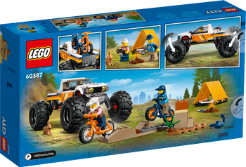LEGO CITY Przygody samochodem terenowym z napędem 4x4 60387