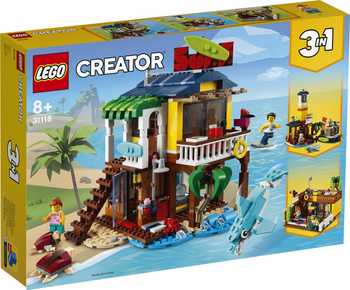 LEGO CREATOR  Domek surferów na plaży 31118