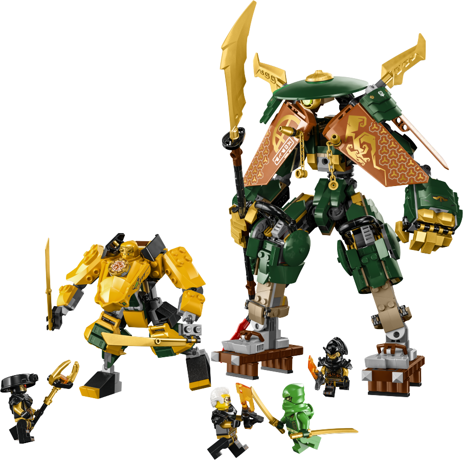 LEGO NINJAGO Drużyna mechów ninja Lloyda i Arina 71794