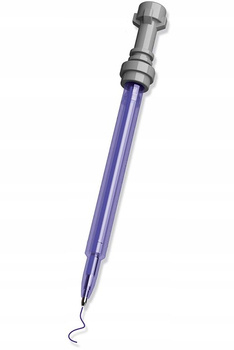Długopis Miecz Świetlny LEGO 52879 Fioletowy STAR WARS żelowy