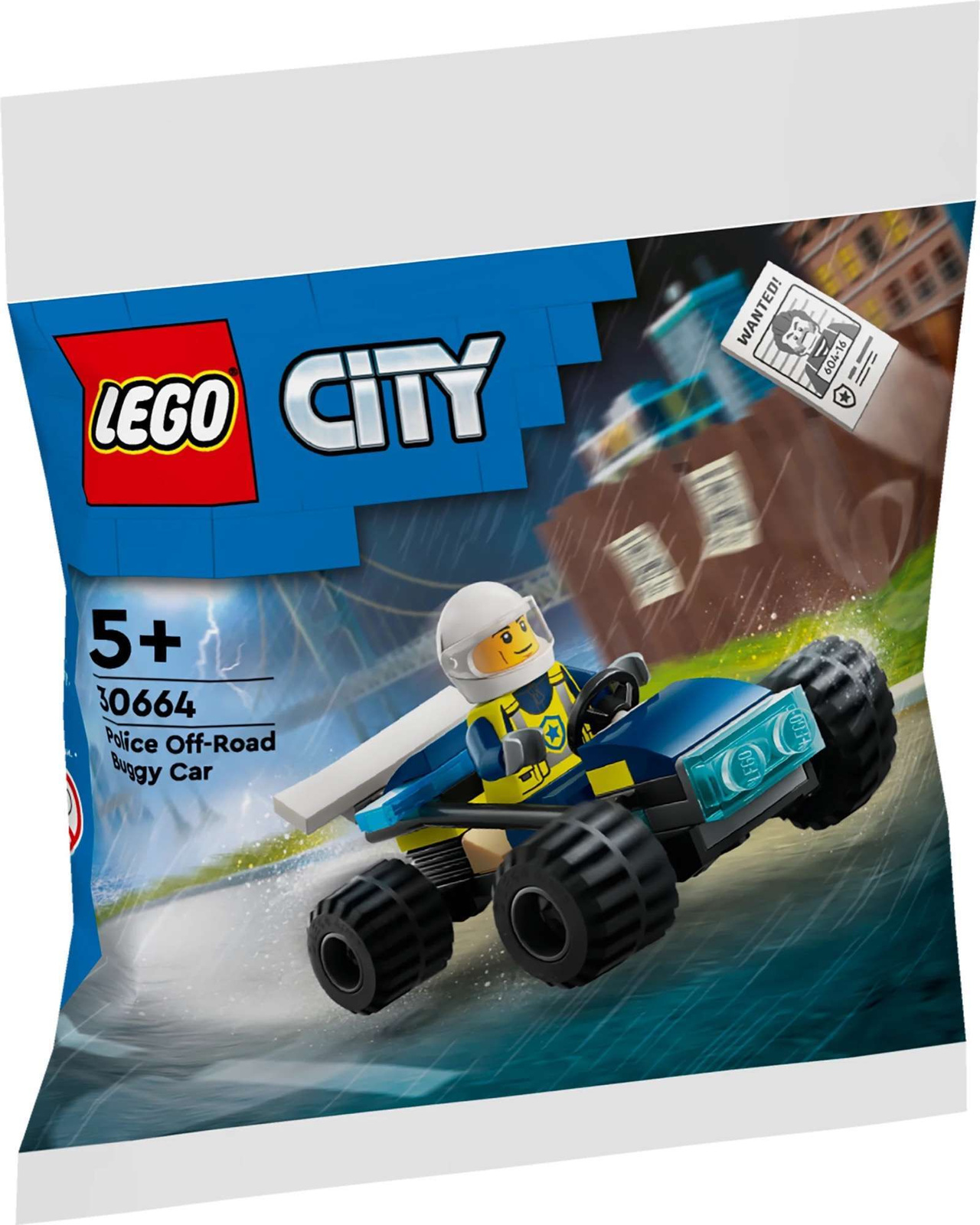 Lego City 30664 Policyjny łazik terenowy