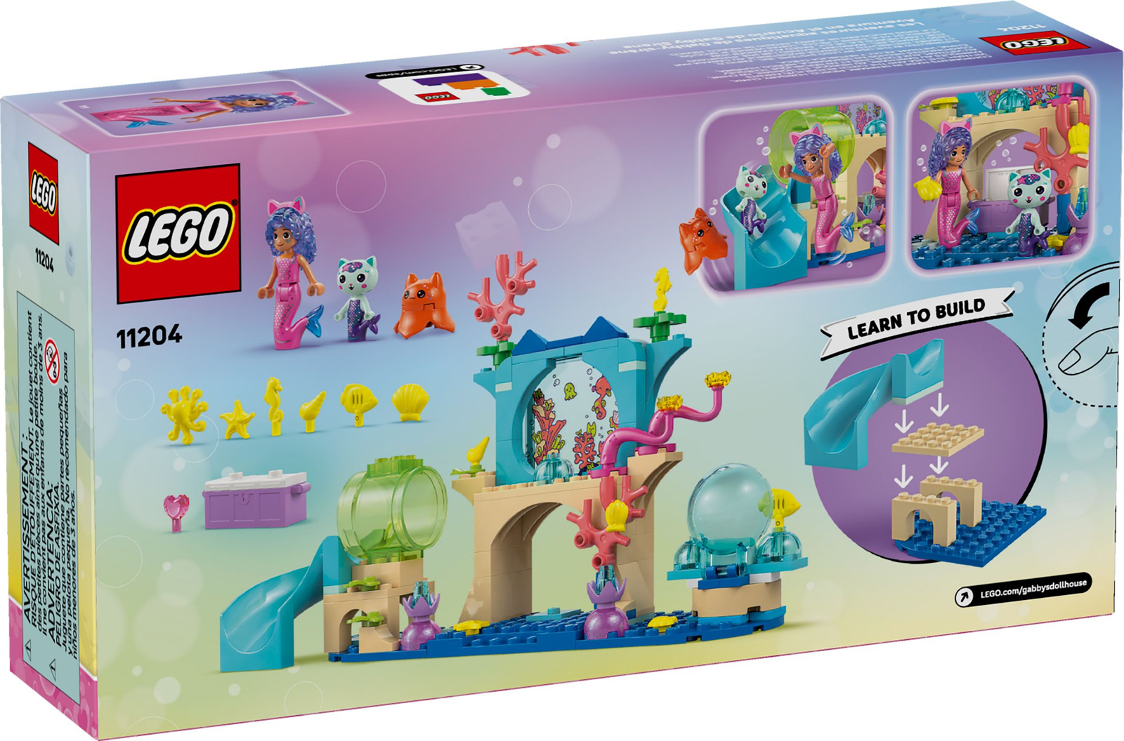 Lego  Gabby's Dollhouse 11204 Podwodna przygoda syrenki Gabi