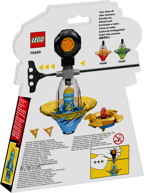 LEGO NINJAGO Szkolenie wojownika Spinjitzu Jaya 70690