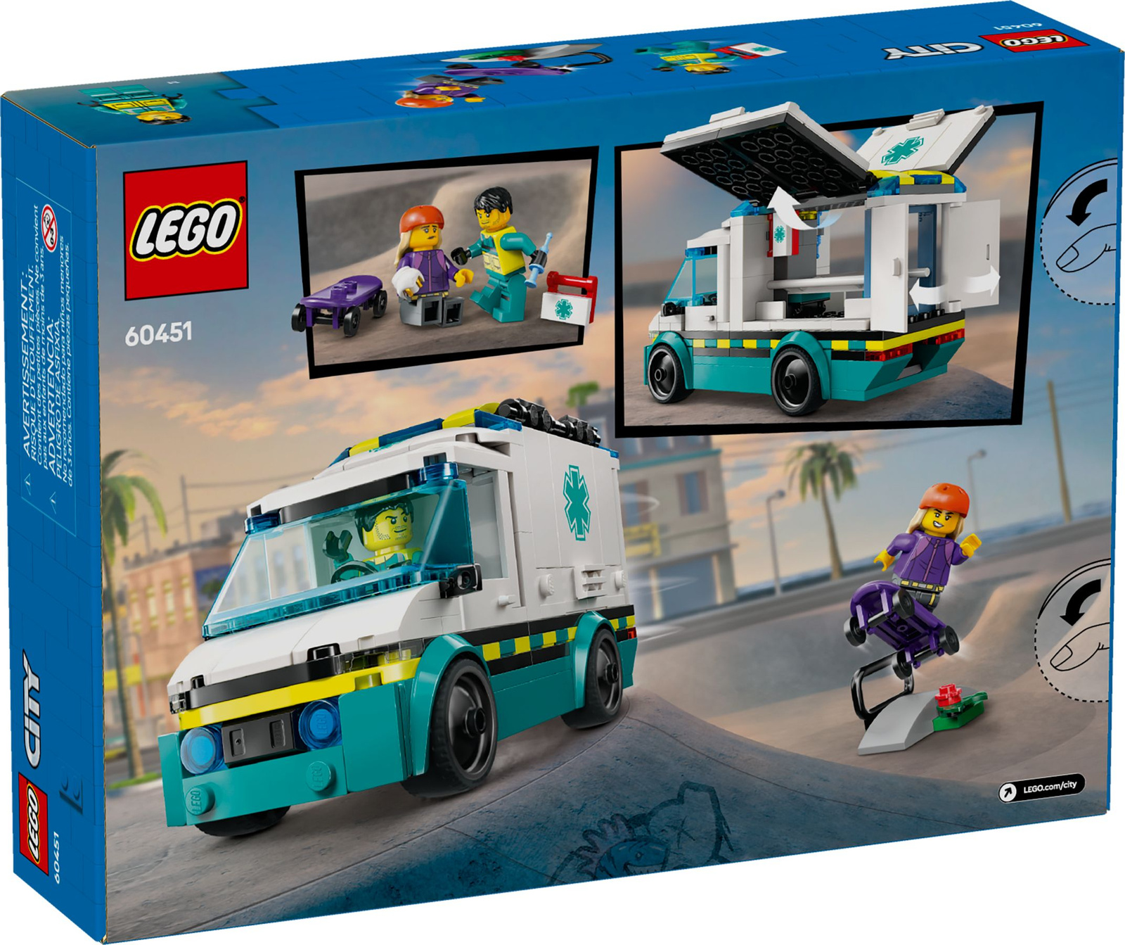 Lego  City 60451 Karetka pogotowia
