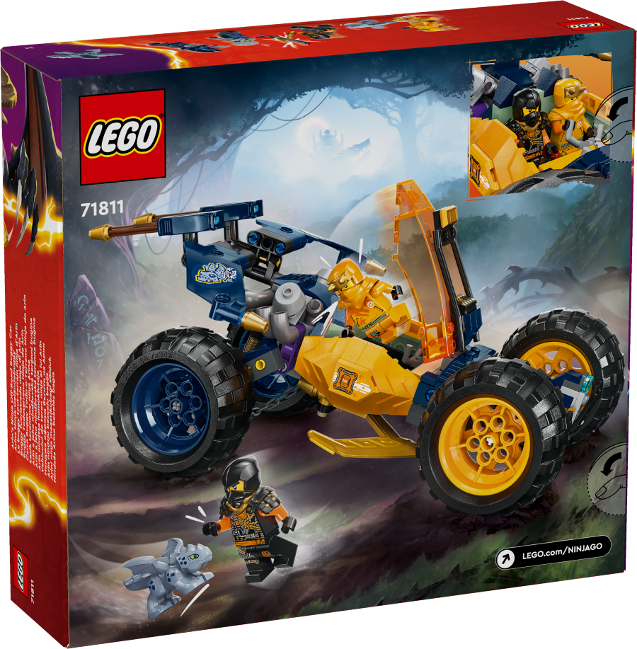 LEGO NINJAGO Łazik terenowy ninja Arina 71811