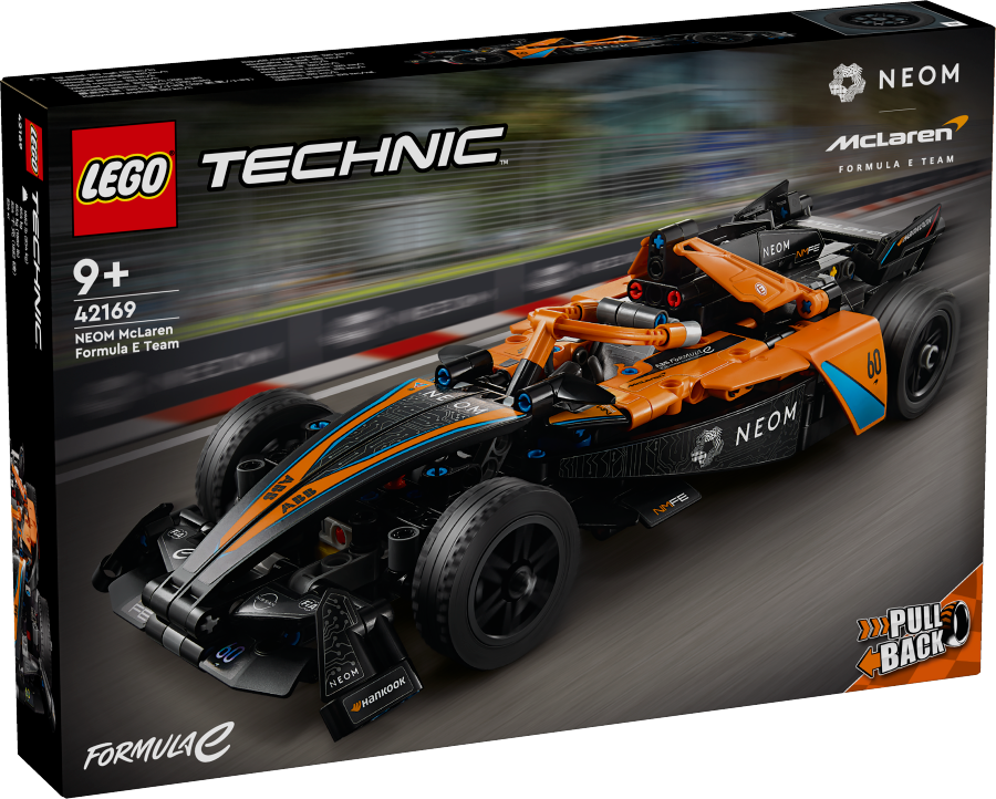 LEGO TECHNIC NEOM McLaren Formula E Race Car 42169