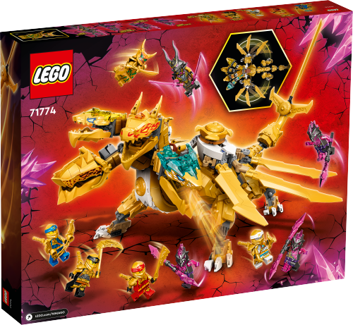 LEGO NINJAGO Złoty Ultra Smok Lloyda 71774