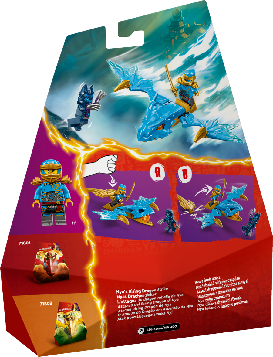 LEGO NINJAGO Atak powstającego smoka Nyi 71802